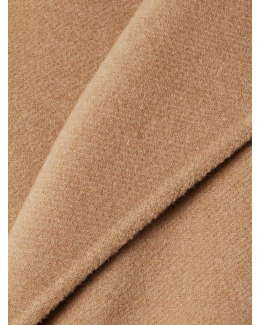Khaite Natural Rothen Oversized Belted Wool Coat