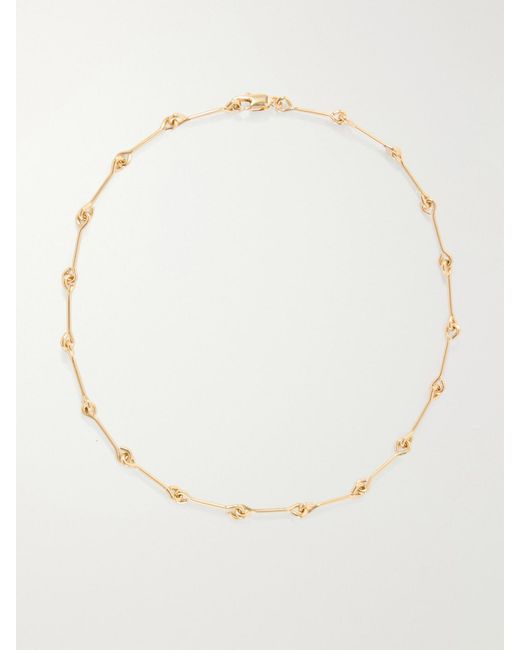 Laura Lombardi Natural Treccia-Plated Necklace