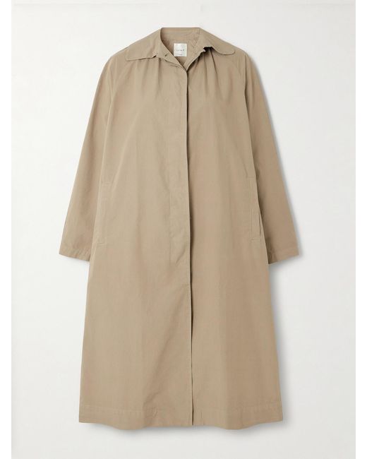Leset Natural Kyoto Cotton Trench Coat