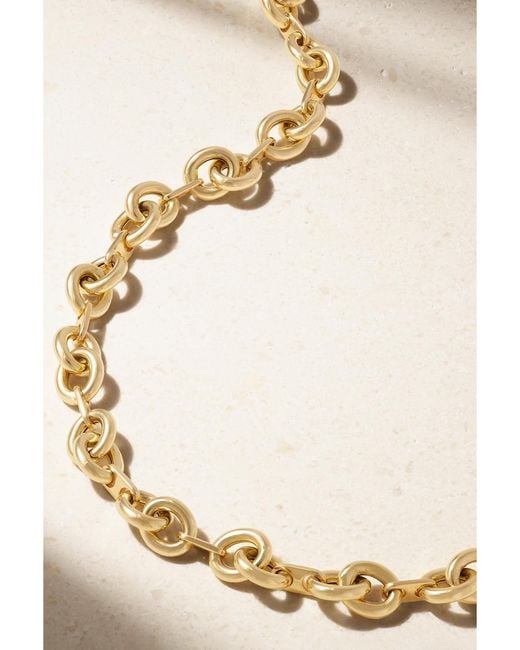 Lauren Rubinski Natural 14-Karat Chain Necklace