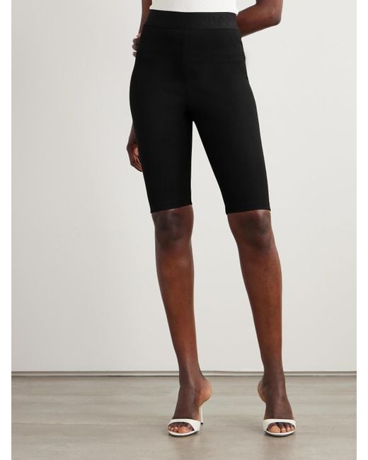 Dolce & Gabbana Black Jersey Shorts