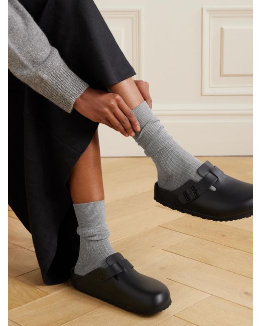 CDLP White Set Aus Sechs Paar Socken Aus Einer Gerippten Baumwollmischung