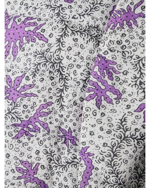 Isabel Marant Multicolor Drew Wandelbare Jacke Aus Gesteppter, Bedruckter Baumwolle