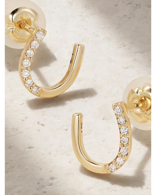Melissa Joy Manning Natural 14-Karat Recycled Diamond Earrings