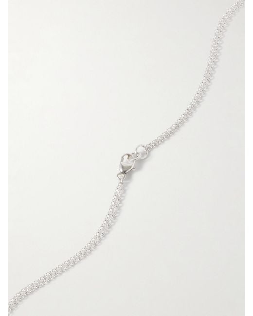 Agmes Natural Audrey Recycled Sterling And Vermeil Necklace
