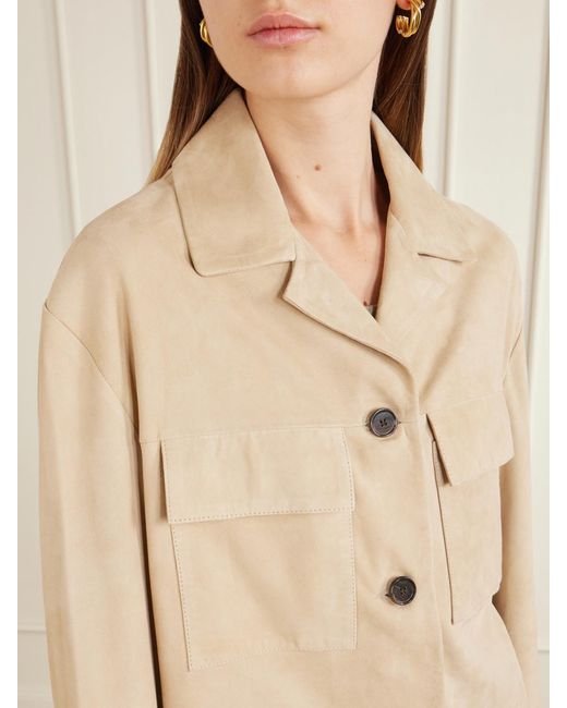 Arma Natural Sendy Suede Jacket