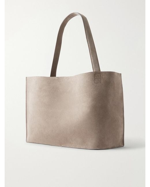 Studio Nicholson Natural The Reflection Suede Tote