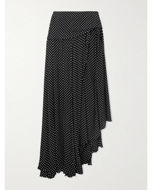 Balenciaga Black Tucked-In Maxi Skirt