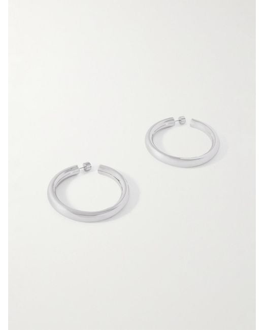 Jennifer Fisher Natural Jamma-Plated Hoop Earrings