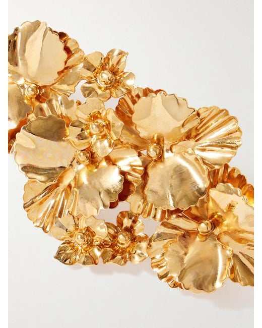 Jennifer Behr Metallic Panola Goldfarbene Haarspange