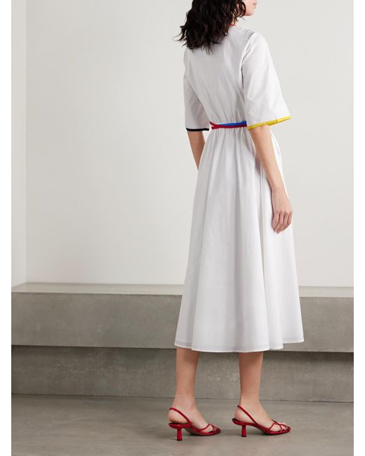 cotton dresses rosie assoulin white dress