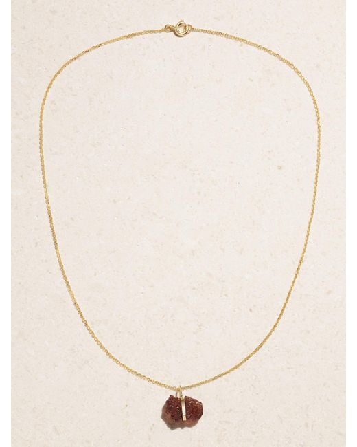 JIA JIA Multicolor Net Sustain Birthstone 14-Karat-Stone Necklace