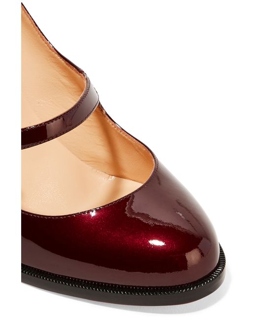 Christian Louboutin Top Street 85 Patent-leather Mary Jane