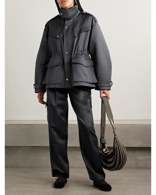 RÙADH Gray The Mackenzie Wool Jacket