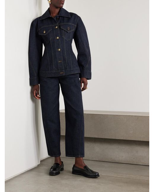 Veste En Jean Givenchy en coloris Blue