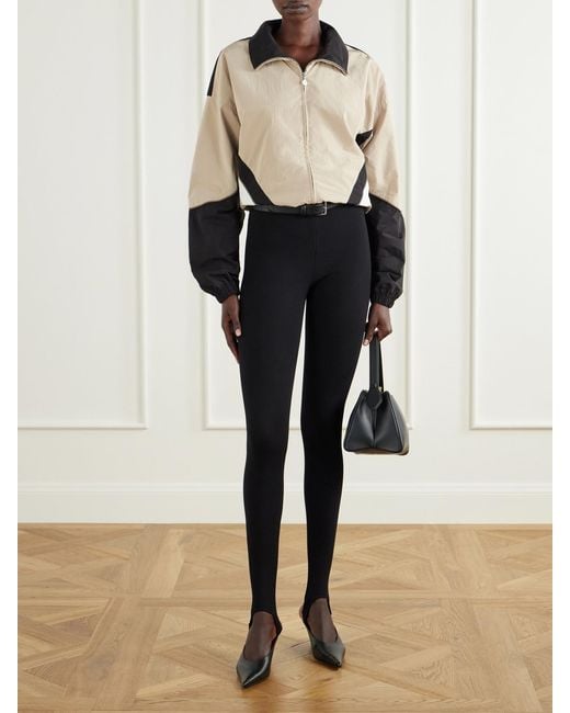 Stella McCartney Natural Paneled Shell Jacket
