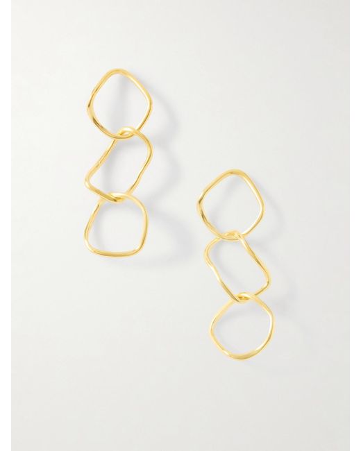 YSSO Natural Hermes-Plated Earrings