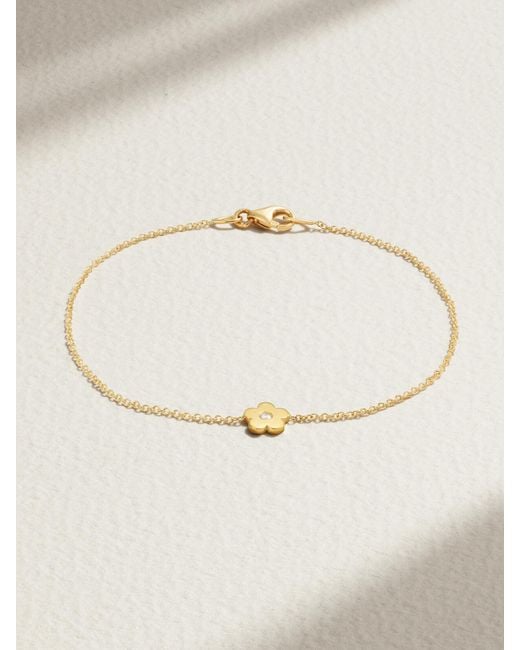 Jennifer Meyer Natural 18-Karat Diamond Bracelet