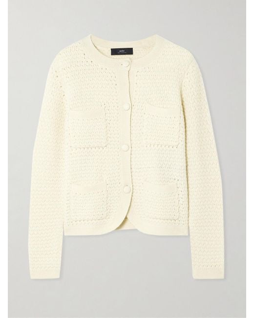 arch4 Natural Tulip Cardigan Aus Biokaschmir