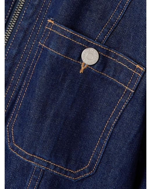 Veste Raccourcie En Jean Patty Veronica Beard en coloris Blue