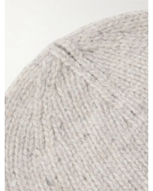 Johnstons Natural Tiree Cashmere Beanie