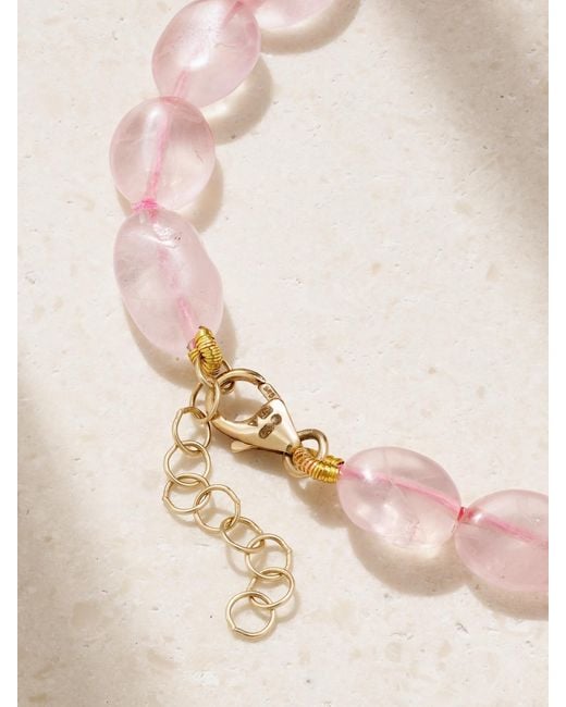 JIA JIA Natural Arizona Candy Morganite Bracelet