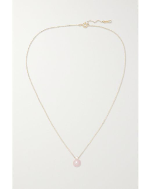 Mizuki White 14-Karat, Pearl And Diamond Necklace