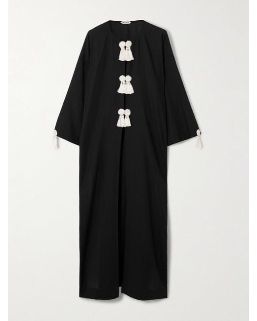 Bode Black Shadow Kaftan