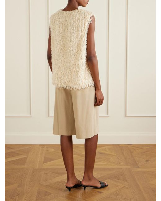 Totême Natural Fleece Top