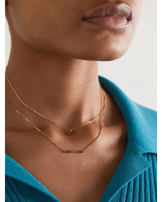 Gucci Metallic Link To Love 18-Karat Necklace