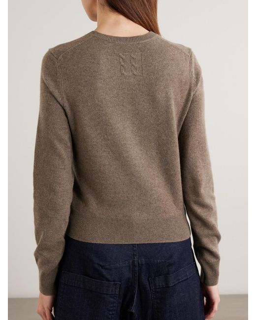Nili Lotan Natural March Cashmere Cardigan