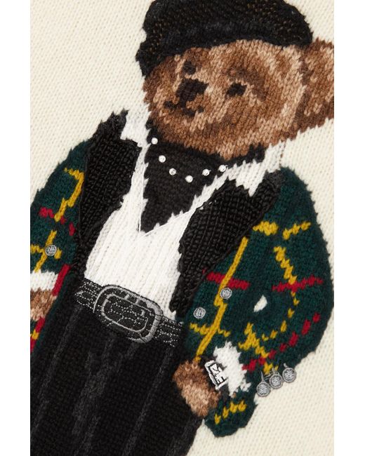 stitched teddy sweater