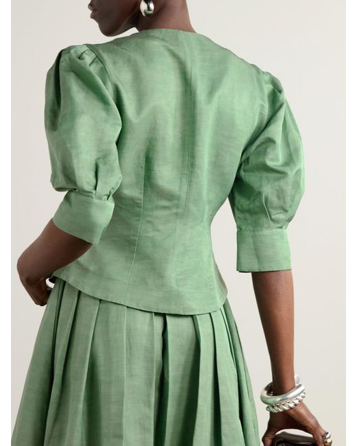 D'Estree Green Jasper Jersey Jacket