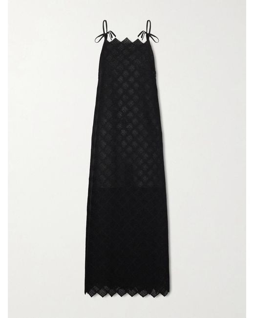 LIBEROWE Black Jolie Lace Maxi Dress