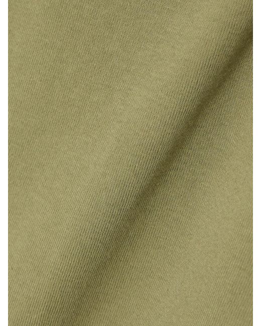 Rick Owens Green Cotton-Jersey Tank
