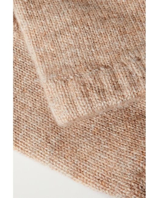 Johnstons White Cashmere Gloves