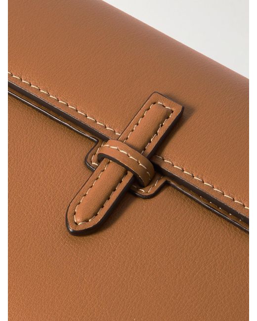 Hunting Season Brown Leather Clutch