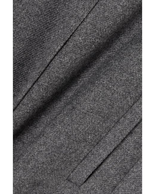 Vince Gray Hose Mit Geradem Bein Aus Gebürstetem Strick