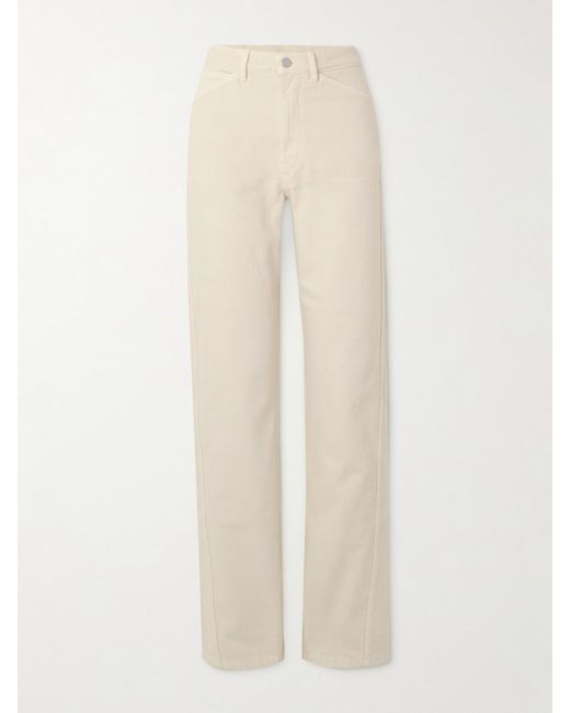 Lemaire Natural Hose Mit Geradem Bein Aus Denim