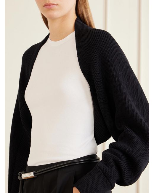Kallmeyer Blue Yara Cotton-Blend Cardigan