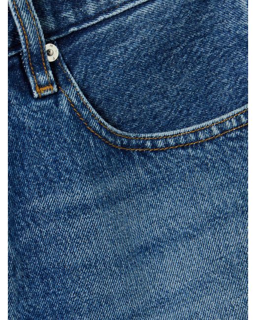 FRAME Blue The Hang Jeansshorts