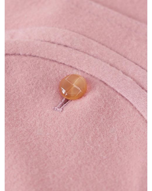 Veste En Laine Et Cachemire Mélangés À Finitions En Velours Côtelé Mystere Clelia Blazé Milano en coloris Pink