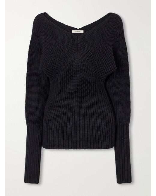 Lemaire Blue Wool Sweater