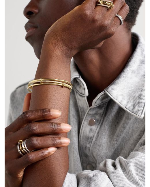 Spinelli Kilcollin Natural Lumin 18-Karat Diamond Bracelet