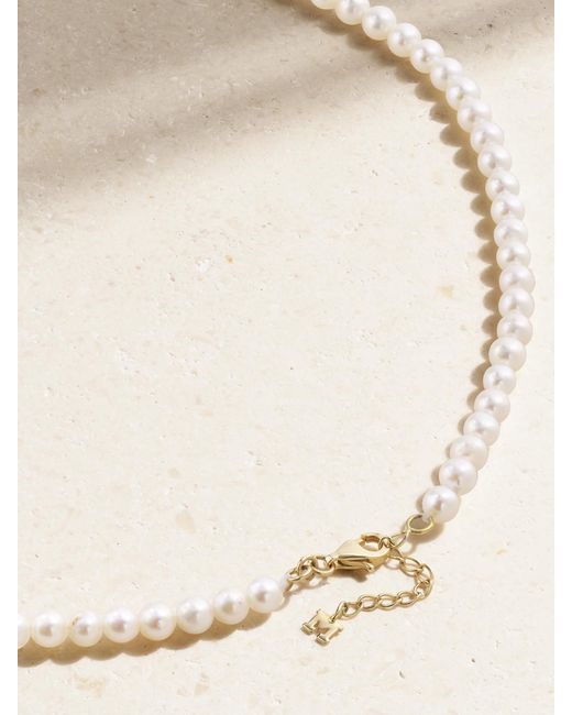 Mateo Natural 14-Karat Pearl Choker