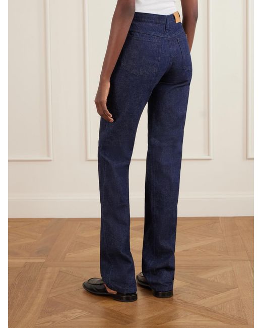 Calvin Klein Blue Straight-Leg Jeans