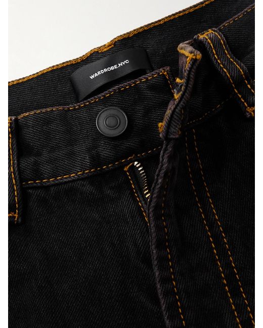 Wardrobe NYC Black Low-Rise Boyfriend Jeans