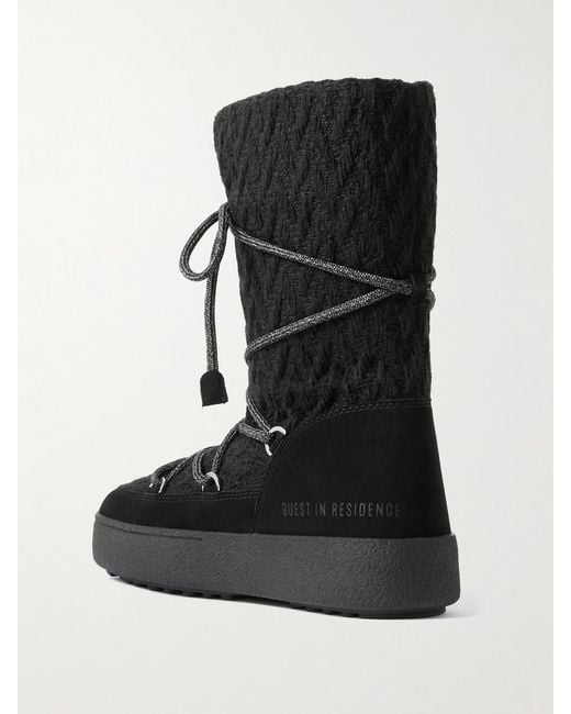 Moon Boot Black X Guest
