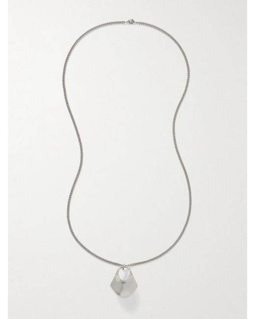 Khaite White Lotus Small-Tone Necklace