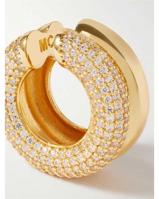 Joolz by Martha Calvo Metallic Plated Crystal Ear Cuff